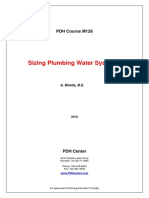 Sizing Plumbing Water System PDF