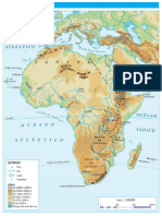 Mapa Fisico de Africa