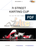 Jaipur Street Karting Cup: Season - 2 Rulebook