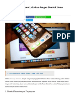 5 Hal Yang Bisa Kamu Lakukan Dengan Tombol Home Iphone - MacPoin