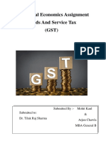 Goods and Services Tax - 2