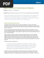 Magic Quadrant for Data Science-platforms