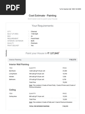 Cost Estimator - Painting _ PaperToStone