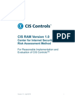 CIS RAM Version 1.0
