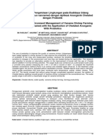 Comparison of Environment Management of Vaname Shrimp Farming (Litopenaeus vannamei) with the Application of Chelated Anorganic With Probiotics