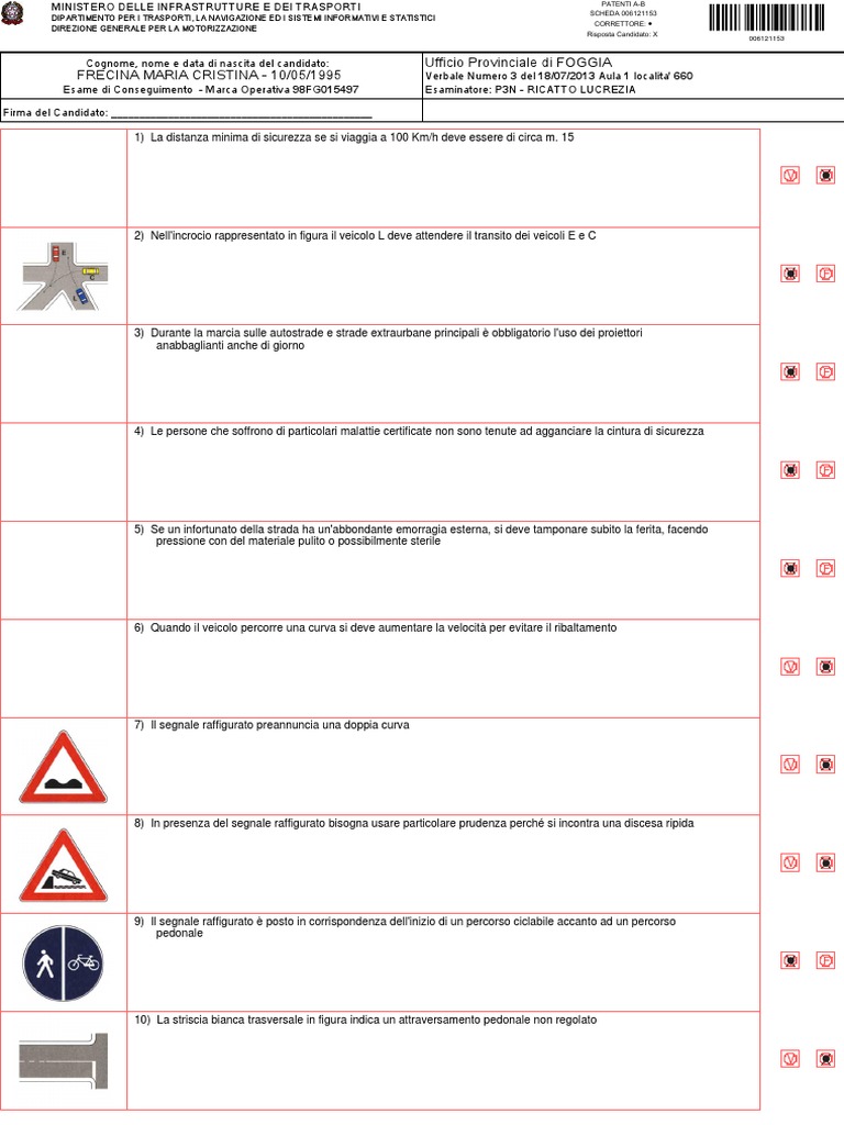 Schedaesamec1067454pdf