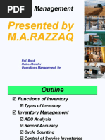 Inventory Control