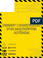Disseny I Construcció D'un Multicòpter Autònom (TDR)