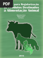Manual Para Regularização de Produtos Destinados a Alimentação Animal (2016)