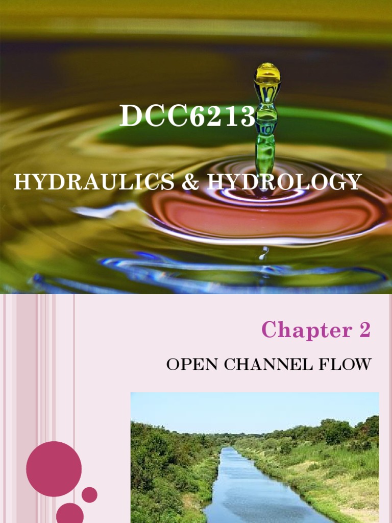 Topic 2 Open Channel | PDF | Soft Matter | Physical Phenomena