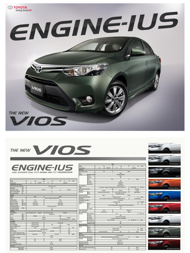 Toyota Vios PDF | PDF