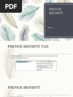 FBT Sample Computations | PDF | Employee Benefits | Taxes