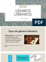 Géneros Literarios