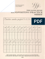 Paperbridewritingpractice PDF