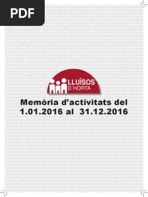 Memòria 2016