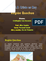 Diapositivas Region Quechua