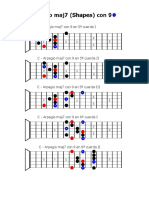 C - Arpegio Maj7 (Shapes) Con 9