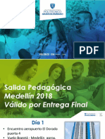 Salida A Medellin 2018-1-1