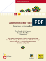 Cortés-Marín (Comp.) - Gubernamentalidad y Educación. Discusiones Contemporáneas PDF