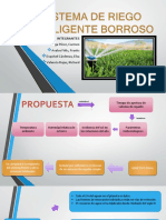 Control inteligente riego agrícola