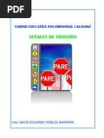 Señales de transito 