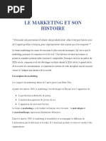 Le Marketing Et Son Histoire