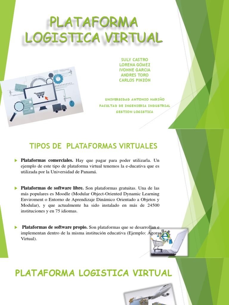 Plataforma Logistica Virtual. Final | PDF | Planificación de recursos ...