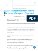 7 Key Competencies for Creative Marketing Managers (Updated)