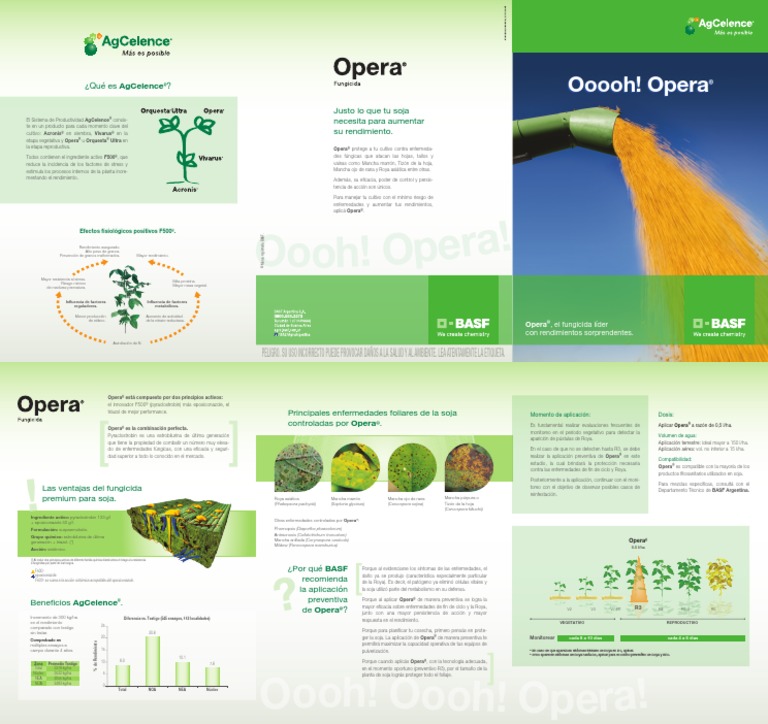 Basf Opera 2015 | PDF | Fungicida | Salud y bienestar
