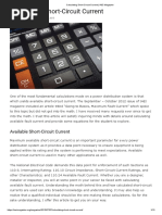 Calculating Short-Circuit Current - IAEI Magazine