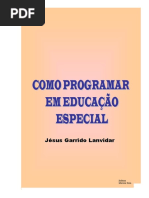 Como Programar Em Educação Especial _jésus Garrido Lanvidar