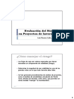 Sesion 9. Riesgo en Proyectos