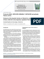 Protocolo SEGO. INFECCION URINARIA Y GES PDF