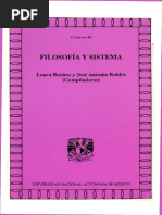 Benítez Filosofía y Sistema