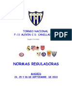 Torneo Nacional Alevin Dossier v. Final 2010