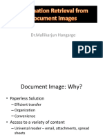 Information Retrieval From Document Images