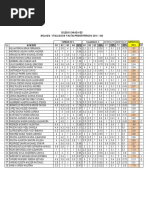 Planillas Primer Periodo 802 Canada 2018