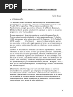 Notas Sobre Acontecimiento y Trauma Puberal Parte II