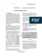 A09 001A Spectrophotometry of Chlorophyll A and B PDF