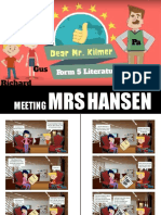 Meeting Mrs Hensen - Dear MR Kilmer