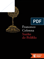 Sueno de Polifilo - Francesco Colonna