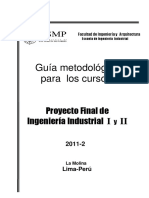 0.3.1 Guia Metodológica - Proyectos Final Ing.ind. I y II - 2011.2