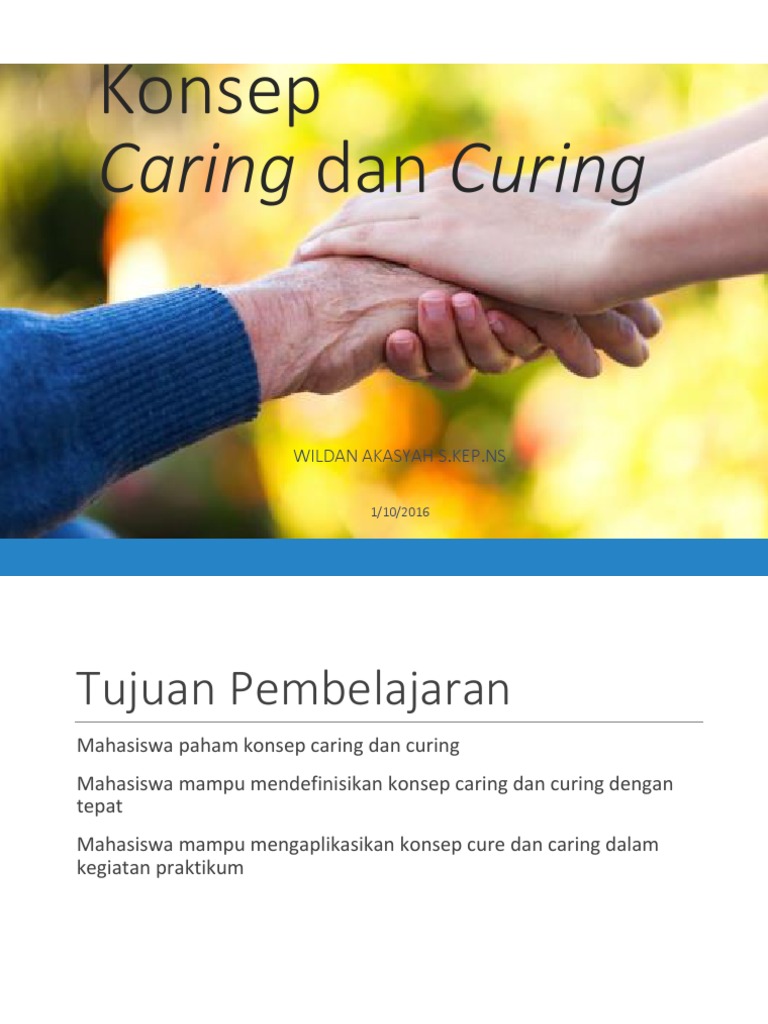 Konsep Caring dan Curing dalam Keperawatan | PDF