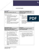 Lesson Plan Template Pre-Planning:: Johns Hopkins University School of Education