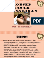 Konsep Dasar Persalinan