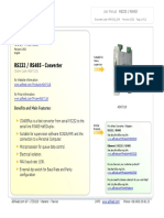 RS232 to RS485 Converter User Manual