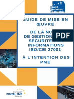 Guide PME Pour La Mise en Place de l'ISO/IEC 27001