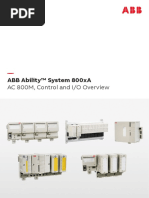 Ok J ABB Ability TM System 800xa AC 800M Control and IO Overview