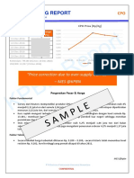 Sample CPO Daily Trading Report