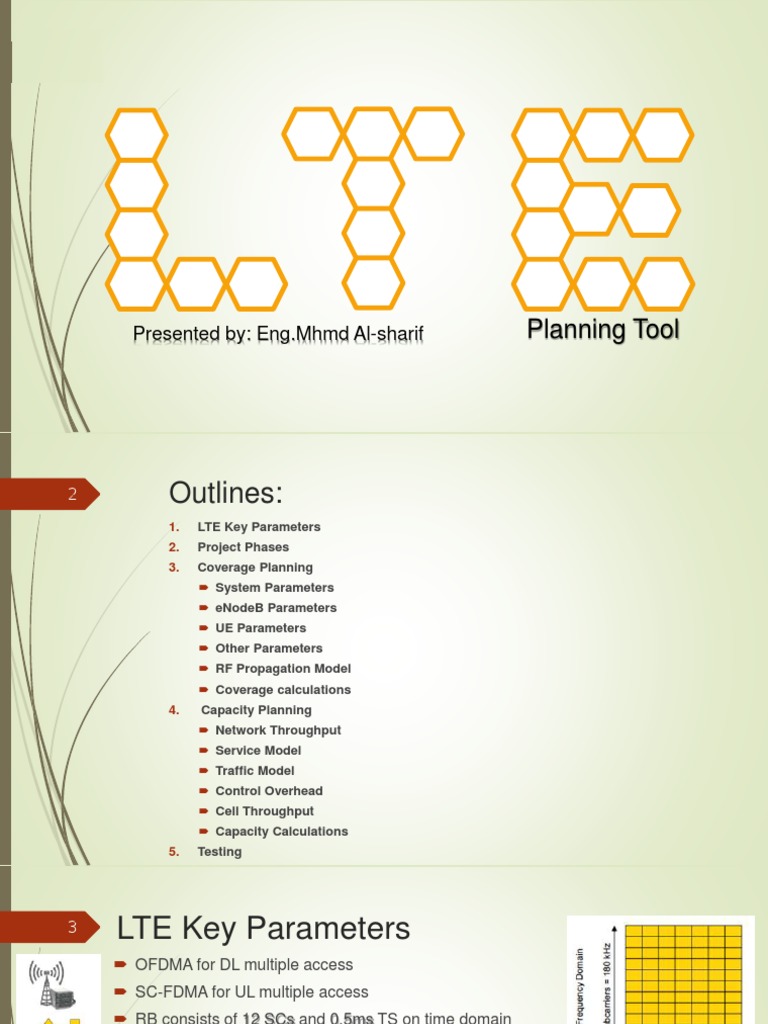 LTE Coverage and Capacity Planning Guide | PDF | Computer Network ...
